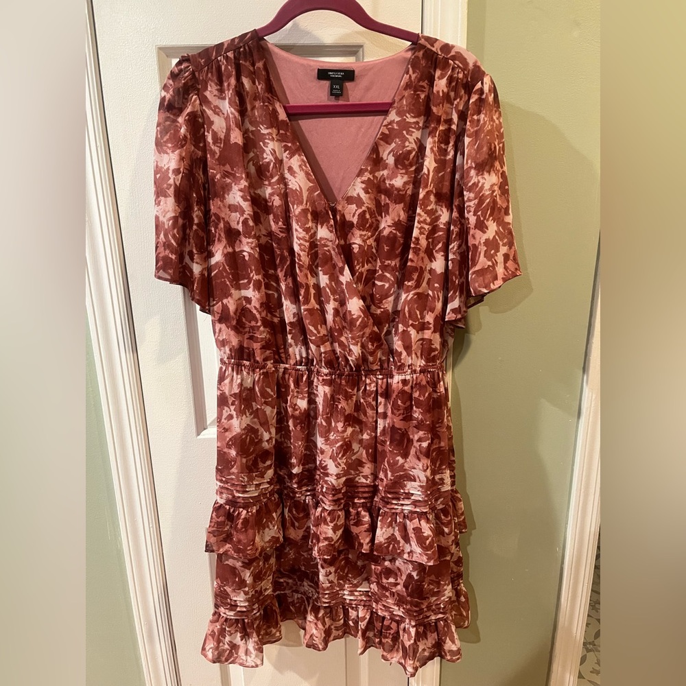 Vera Wang rose dress